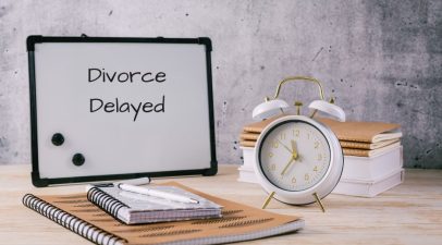 How long can a divorce be put on hold?